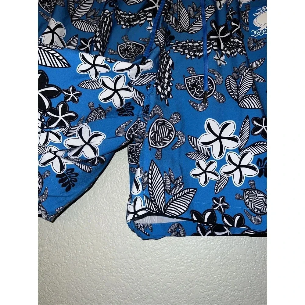 Mr Swim Volley Trunk Turtles Blue size XXL
